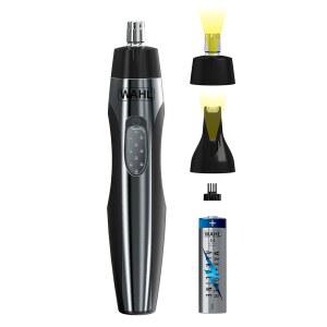 [미국배송] 남녀용 월 라이트 배터리 코털 트리머. 가볍고 눈에 잘 띄지 않는 코 귀 눈썹 트리밍 내장형 포함. U2013 모델 3023283