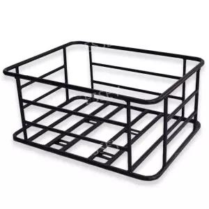 오토바이 상자 철제 전기차 뒷좌석 수납 선반 브라켓 앞바구니 프레임 바스켓