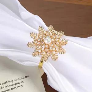 테이블 냅킨링 크리스마스 홈파티 장식 4PCS용품 소품 링홀더 홀더링 넵킨링 크리스마스링 세팅 킨링 웨어