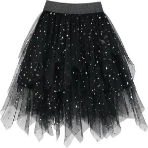 재스스토어 걸스 스위트 레이어드 메시 스커트 파티 생일 댄스 프린세스