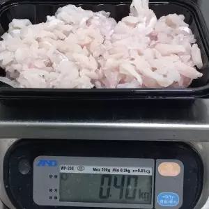 국내산 기장식 아나고회 1kg 손질 후 세꼬시 400g