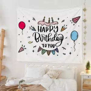 패브릭포스터 거실인테리어 벽 공간 파티장식 가리개 커튼 포스터 가리게 바란스 생일 홈파티 가랜드 소픔