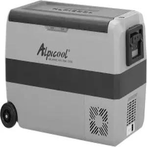 트럭 RV 보트 캠핑 및 여행용 알피쿨 T50 듀얼 온도 조절 12볼트 냉장고 53쿼트 휴대용 자동차