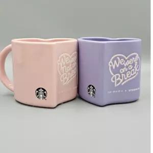 스타벅스 레이첼과 로스의 커플 머그 세트