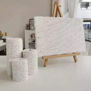 미술용 DIY 석고붕대 거즈 붕대 석고 10x460cm 2롤 1세트