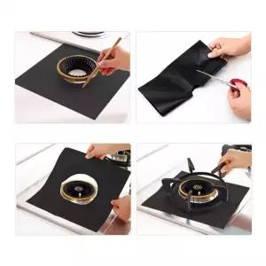 패드 지 인덕션 덮개 덮개 주방 커버 커버 시트 레인 레인지 렌지 4개입 오염방지 렌가림막