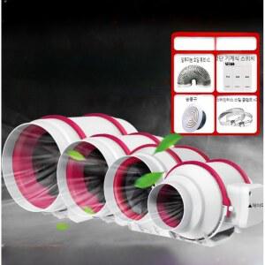 환풍기 욕실 역류방지 담배냄새 공기 배기팬 댐퍼 무소음 화장실