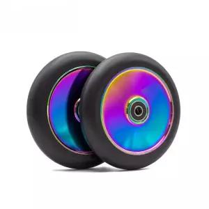 스턴트스쿠터바퀴 1세트 + (6Y 컬러풀 교체 110mm 블랙