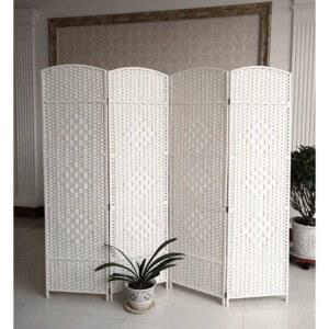 화이트 파티션 스크린 전시다이 3단 가벽 종이벽 180X300X44CM 180X120CM