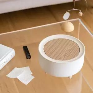 원터치 미니 쓰레기통 인테리어 화장대 휴지통 2리터 WB1D433