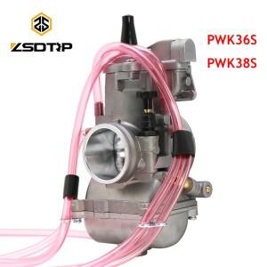 [호환품]ZSDTRP KEIHIN PWK 36S 38S 250CC 300CC 모터용 쿼드 벤트 에어 스트라이커 카뷰레터 숏 바디