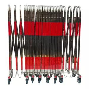 올원픽 진입금지바리게이트 스텐 접이식 차단기 스틸