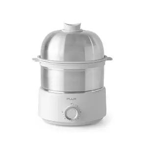 [심플럭스][3년무상AS]플럭스 2단 계란찜기_PLX-EGS02STWH