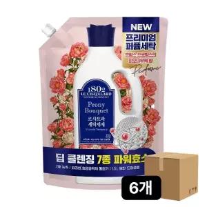 애경 르샤트라 세탁세제 피오니 1.5L 6개