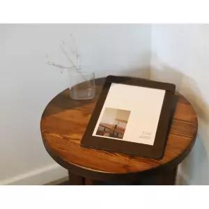 국산 테이블용 A4 자석식 아크릴 꽂이 텍스타일 POP 공지 광고 할인안내 안내판