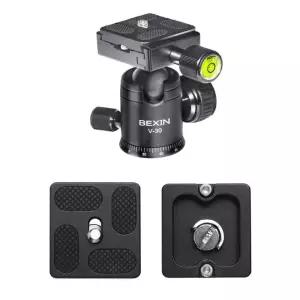 삼각대 헤드 합금 미니 플레이트 DSLR 카메라 PU40 40mm 도브테일 삼각대 퀵