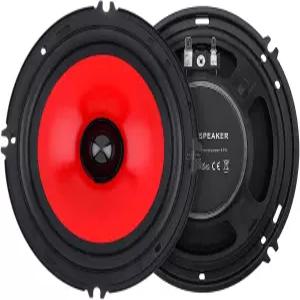 DriSentri 6.5인치 동축 자동차 스피커 2개 세트 간편한 설치 무거운 미드베이스 트위터