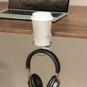 클램프형 헤드셋 거치대 에어팟 맥스 가방걸이 컵홀더 헤드셋거치대