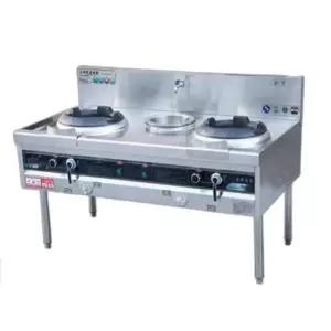 2구 간택기 직화 130x80x80cm 영업용 화구 레인지 식당용 스텐