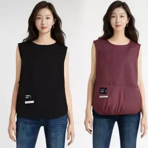 앞치마 조끼 방수 숏 카페 서빙 작업용 짧은 형 식당 공방 미술