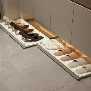 신발장바닥 슬라이딩 수납 정리대 트레이 현관 서랍 선반