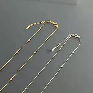 [골드스마일]써지컬 연말 무대 기본 목걸이 소품샵 연초 초커 도트