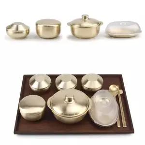 고급 TX37EF29 유기 산후조리원 요양원 병원 1인 4찬 식기세트