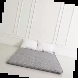 극세사이불 더크린 바닥요매트 그레이 퀸2인용(요커버/요솜)