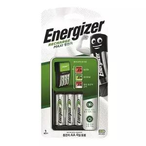 에너자이저 맥시충전기 (충전지 AA 4알 포함)