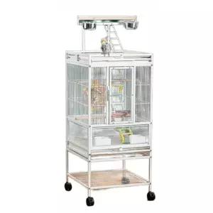 새장 앵무새장 대형 철제새장 이동장 신업그레이드 철제 단일 번식장 조류