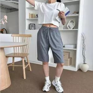 여자 베르사 아쿠아 5부 반바지 숏팬츠 밴딩반바지 WEF1065