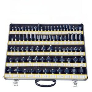 목공 루터날 세트 홈파기 라우터 트리머 작업 비트 커터 헤드 밀링