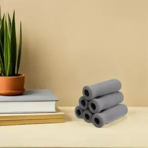 10개입 지팡이 손잡이 패드 EVA 폼 미끄럼 방지 교체용 손잡이 보행 지팡이 보행기 휠체어용 편안한 쿠션