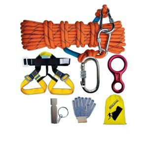 비상탈출 로프 완강기 가죽 비상 난연성수지 자동 줄사다리 더블 3 4단 안전로프