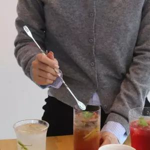 [콩심팥심]스텐 머들러 스틱 바스푼 26cm