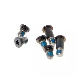 맥북 호환 프로 16인치 노트북 하단 케이스 나사 노트북 뒷면 커버 수리 교체용 스크류 키트 6개 스페이스