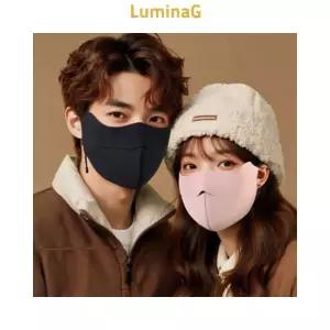 러닝 방한 1+1겨울 골프 마스크 자전거 라이딩 등산 운동 오토바이 안면 넥워머