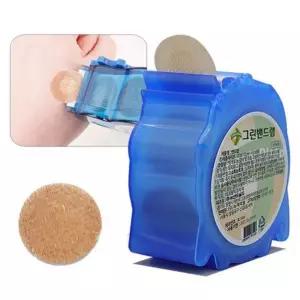 채혈 지혈 주사 흉터 원형 롤 밴드 100매 5개