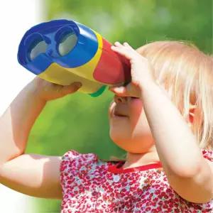 야외 관찰활동 3배율 유아망원경 과학교구 캠핑장 3세 호기심