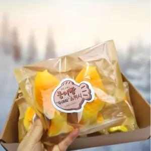 붕어빵 두마리 스퀴시 클레이 폭신 말랑이 촉감놀이 재미있는 선물