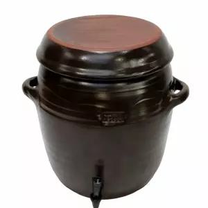 옹기 물항아리 디스펜서 20L 전통 주방 도구 물주 도자기 물병 보관 용기 수분 장기