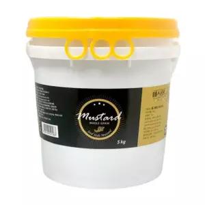 솔표 파인트리 홀그레인머스타드 5kg x1개 대용량 벌크