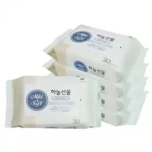 휴대용 순면 클린 물수건 안전 워터티슈