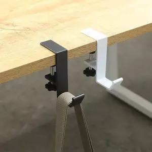 클램프형 책상 가방 걸이 책가방 사무실 모자 거치대 휴대용 걸이대 테이블 무타공 고리 후크 행거 홀더