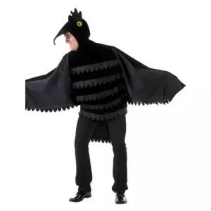 까마귀 코스튬 의상 코스프레 성인 할로윈 깃털 날개