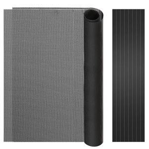 MoKo 400x300mm DIY PC 케이스 먼지 메쉬 필터, [2팩] PVC 방진 마그네틱 필터 커버, 프레임 스트립이 있는 그릴 컴퓨터 쿨러 팬 케이스, 블랙