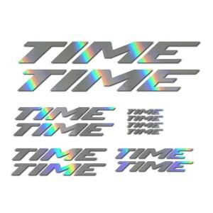 자전거 프레임 데칼 키트, TIME 비닐 스티커