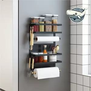 철제선반 철제 자석 냉장고 수납 선반 주방 정리 용기