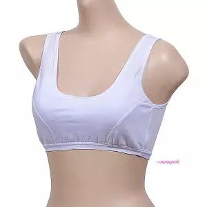 BYC 스포츠브라 메가스타 1단계 주니어 면스판 속옷 청소년 초등 학생 여아 어린이abc046