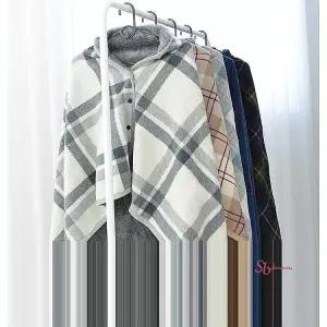 무릎담요 단추 극세사 망토 입는담요 80x130cm똑딱이 차량용 어깨 사무실 휴대용 망또 자동차zvh790